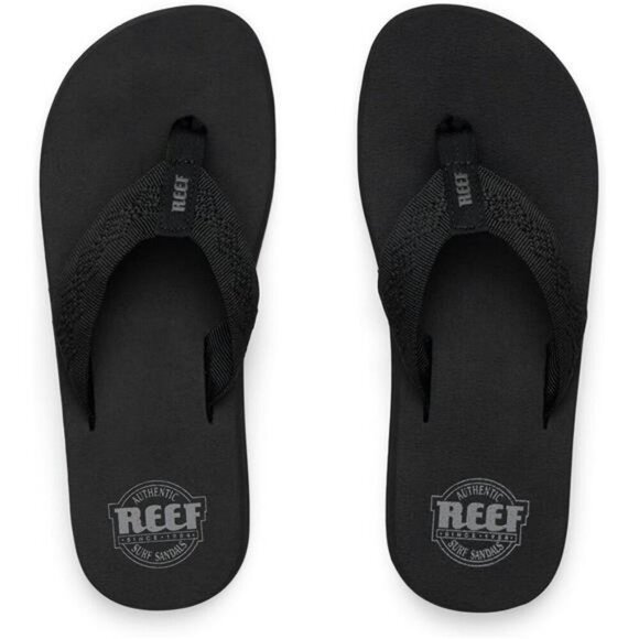 Womens Black Flip Flops Comfortable Beach Sandals Lightweight EVA Foam Slides - Picture 5 of 7